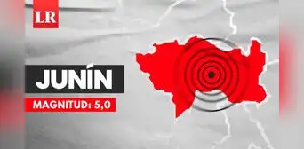 Temblor en Junín: sismo de magnitud 5,0 remeció Chupaca según IGP Temblor en Junín: sismo de magnitud 5,0 remeció Chupaca según IGP