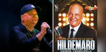 Salsero Hildemaro anuncia su regreso a Perú para celebrar 45 años de trayectoria musical: "Los espero para cantar con todos ustedes” Salsero Hildemaro anuncia su regreso a Perú para celebrar 45 años de trayectoria musical: "Los espero para cantar con todos ustedes”