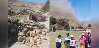 Sismo de 5,0 en Junín deja 12 heridos, viviendas colapsadas y carreteras bloqueadas: piden declarar emergencia Sismo de 5,0 en Junín deja 12 heridos, viviendas colapsadas y carreteras bloqueadas: piden declarar emergencia