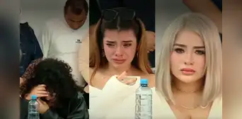 Cantantes de La Bella Luz rompen en llanto tras ataques recibidos por denuncia de Naldy Saldaña: “Paren, por favor”