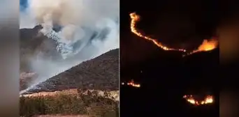 Incendio forestal en Lambayeque consume cultivos y destruye sistema de agua potable: comuneros piden ayuda urgente
