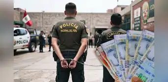 Condenan a más de 5 años de cárcel a policías por sembrar droga a barbero en su local y exigirle S/5.000 Condenan a más de 5 años de cárcel a policías por sembrar droga a barbero en su local y exigirle S/5.000