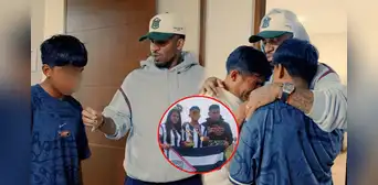 Jefferson Farfán sorprende al regalarle un departamento a joven promesa del fútbol: "Lo hago de corazón" Jefferson Farfán sorprende al regalarle un departamento a joven promesa del fútbol: "Lo hago de corazón"