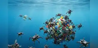 Científicos crean pequeños robots que capturan microplásticos: logran eliminar hasta el 94% de estas partículas del agua Científicos crean pequeños robots que capturan microplásticos: logran eliminar hasta el 94% de estas partículas del agua