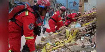 Terremoto en Colombia: 30 bomberos peruanos están listos para apoyar en tareas de búsqueda y rescate Terremoto en Colombia: 30 bomberos peruanos están listos para apoyar en tareas de búsqueda y rescate