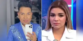 Animador de La Bella Luz sorprende con mensaje en vivo tras chats sobre supuesta infidelidad con Naldy Saldaña: "Soy fiel... es IA"