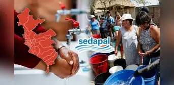 ¡A juntar agua! Sedapal confirma corte programado por 12 horas en 7 distritos de Lima este miércoles 12 y jueves 13 de agosto ¡A juntar agua! Sedapal confirma corte programado por 12 horas en 7 distritos de Lima este miércoles 12 y jueves 13 de agosto