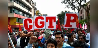 Este 13 de agosto, la CGTP se moviliza contra posibles cambios en la normativa laboral