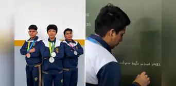 ¡Orgullo peruano! Alumnos peruanos ganan medallas de plata y bronce en olimpiadas internacionales de matemática