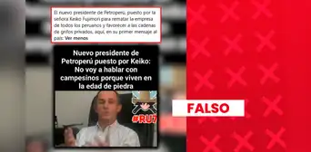 Es falso que Oliver Stark haya dado estas declaraciones como su primer mensaje al asumir la presidencia de Petroperú: el video está recortado y es de 2013 Es falso que Oliver Stark haya dado estas declaraciones como su primer mensaje al asumir la presidencia de Petroperú: el video está recortado y es de 2013