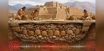 Hace 5.000 años, la primera civilización de Perú enfrentaba los terremotos con una ingeniosa técnica oculta bajo sus construcciones Hace 5.000 años, la primera civilización de Perú enfrentaba los terremotos con una ingeniosa técnica oculta bajo sus construcciones