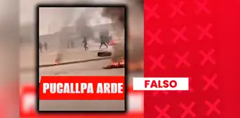Es falso que este video muestre un enfrentamiento entre la Policía y pobladores durante las protestas en Pucallpa: las imágenes son de un operativo en Lambayeque