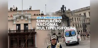 II Simulacro Nacional Multipeligro 2026: así se vivió el ensayo ante desastres naturales en Lima y regiones este viernes 14 de agosto II Simulacro Nacional Multipeligro 2026: así se vivió el ensayo ante desastres naturales en Lima y regiones este viernes 14 de agosto