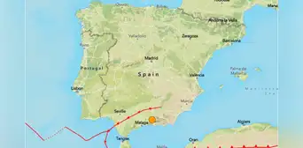 Un temblor de magnitud 5,2 sacude el sur de España durante la madrugada, según el USGS