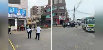 La Perla: sicarios disparan en contra de conductor de transporte público