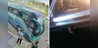 Atacan vehículo de la empresa Z Buss en plena ruta en Independencia: sería el séptimo atentado Atacan vehículo de la empresa Z Buss en plena ruta en Independencia: sería el séptimo atentado