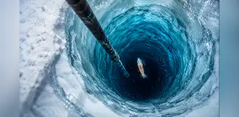 Científicos perforan 183 metros bajo el hielo de la Antártida y encuentran vida en las profundidades: un carnívoro de 3 pulgadas cuyo origen desconcierta a los investigadores