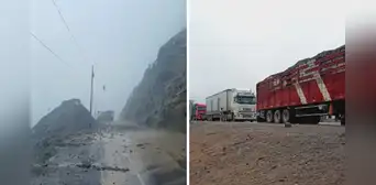 Lluvias intensas provocan huaicos en la Panamericana Sur: MTC dispuso cierre temporal de un tramo de 73 km en Arequipa