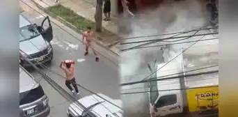 Protagonista de pelea viral en Surquillo revela cómo empezó la gresca: "No pensé que iba a haber todo ese show"