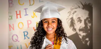 La niña que hizo historia antes de cumplir 3 años: logró un IQ comparable al de Albert Einstein, habla 2 idiomas y ama cocinar