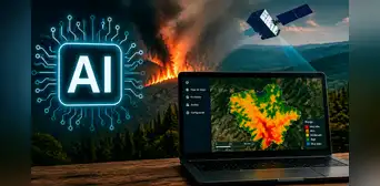 Científicos crean una IA que anticipa hasta 16 días los incendios forestales más peligrosos: usa satélites de la NASA y la ESA