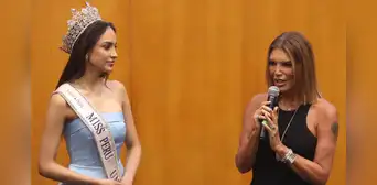Luren Márquez se emociona al agradecer a Jessica Newton por devolverle la corona y el título del Miss Perú 2026: “Soy humana” Luren Márquez se emociona al agradecer a Jessica Newton por devolverle la corona y el título del Miss Perú 2026: “Soy humana”