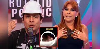 Curwen cuestiona intenciones de Magaly Medina de exponer ampay de su novia Carla Campos Salazar: "Hay un transfondo político" Curwen cuestiona intenciones de Magaly Medina de exponer ampay de su novia Carla Campos Salazar: "Hay un transfondo político"