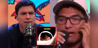 Curwen llama "miserable" a Tonino y lo encara por hablar del ampay de Carla Campos Salazar