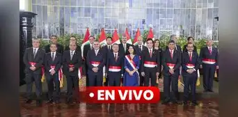 EN VIVO Luis Galarreta y sus ministros llegan al Congreso: primer ministro y gabinete ministerial expone su plan de Gobierno