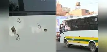 Chofer de la empresa ETMOSA sobrevive a nuevo ataque a balazos contra bus en el Callao Chofer de la empresa ETMOSA sobrevive a nuevo ataque a balazos contra bus en el Callao