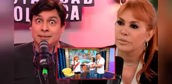 Curwen lapida a Magaly Medina y le dice de todo al recordarle entrevista con Keiko Fujimori: "Prefiero ser cachudo a ser un sobón"