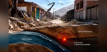 El terremoto de 7,2 en Ayacucho ocurrió a la misma profundidad que el fuerte sismo de 2014: ¿qué sucede bajo tierra, según científicos? El terremoto de 7,2 en Ayacucho ocurrió a la misma profundidad que el fuerte sismo de 2014: ¿qué sucede bajo tierra, según científicos?