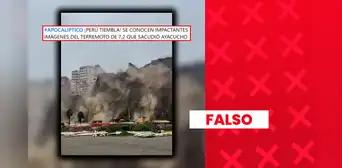 Es falso que este video muestre un deslizamiento causado por el reciente sismo de 7,2 en Ayacucho: en realidad, fue grabado en la Costa Verde y data de 2025 Es falso que este video muestre un deslizamiento causado por el reciente sismo de 7,2 en Ayacucho: en realidad, fue grabado en la Costa Verde y data de 2025