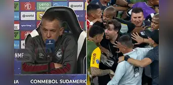 Horacio Melgarejo y su tajante respuesta tras pelea entre Cienciano y Botafogo: “Está todo grabado y no quiero problemas” Horacio Melgarejo y su tajante respuesta tras pelea entre Cienciano y Botafogo: “Está todo grabado y no quiero problemas”