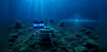 El Salvador lleva su vigilancia sísmica al Pacífico: instalará sensores a 5 km bajo el mar para detectar microterremotos desde 2027 El Salvador lleva su vigilancia sísmica al Pacífico: instalará sensores a 5 km bajo el mar para detectar microterremotos desde 2027