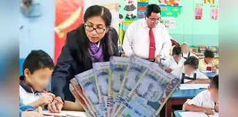 Docentes y auxiliares recibirán bono extraordinario de S/487 a fines de agosto: ¿cómo saber si accedes a este beneficio? Docentes y auxiliares recibirán bono extraordinario de S/487 a fines de agosto: ¿cómo saber si accedes a este beneficio?