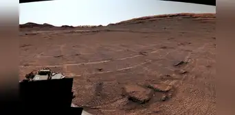 El rover Curiosity de Marte descubre un campo gigante con patrones geométicos El rover Curiosity de Marte descubre un campo gigante con patrones geométicos