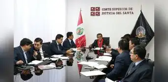 Corte del Santa evalúa producción judicial y dispone medidas de mejora