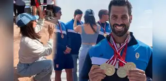 Maju Mantilla reaparece junto a Gustavo Salcedo y causa revuelo al entregarle un premio en evento deportivo Maju Mantilla reaparece junto a Gustavo Salcedo y causa revuelo al entregarle un premio en evento deportivo