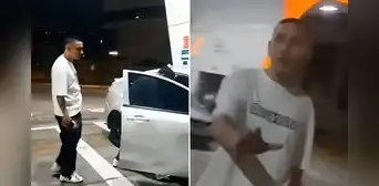 Nueva polémica: Jean Deza protagoniza fuerte discusión con trabajadora de grifo que acusó a sus amigos de robar un chicle