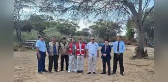 Corte de Sullana inspecciona terreno para habilitar zona de la Unidad de Flagrancia