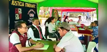 Corte de Tumbes llevó servicios de justicia itinerante al distrito de Papayal