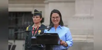 Keiko Fujimori: "Hemos recibido el país con cifras terribles, pero a partir del próximo año vamos a ir viendo mejorías"