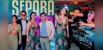 Actores de ‘Separada, pero nunca sola’ generan alboroto en Tarapoto durante avant premier: “Está bueno descentralizar”