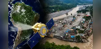 Agencia Espacial del Perú activa el satélite PeruSAT-1 para monitorear las mortales inundaciones en Nepal