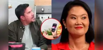 Gabriel Calvo se pone nervioso cuando intentan exponer en vivo su conversación con Keiko Fujimori: "Me vas a meter en problemas" Gabriel Calvo se pone nervioso cuando intentan exponer en vivo su conversación con Keiko Fujimori: "Me vas a meter en problemas"