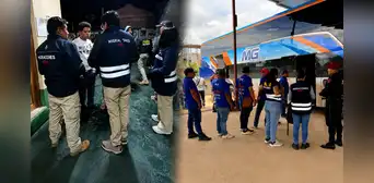 Megaoperativo en el Terminal Terrestre de Puno: Migraciones y la PNP intervienen a extranjeros indocumentados y ejecutan la expulsión de 23 personas Megaoperativo en el Terminal Terrestre de Puno: Migraciones y la PNP intervienen a extranjeros indocumentados y ejecutan la expulsión de 23 personas