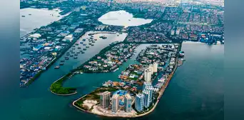 La 'megacapital' que podría quedar parcialmente bajo el agua en 2050 y sería reemplazada por una ciudad construida desde cero