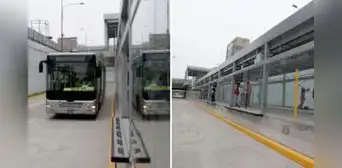 Metropolitano y Línea 1 se conectarán en la Vía Expresa Grau: inician marcha en vacío y fijan fecha para marcha blanca Metropolitano y Línea 1 se conectarán en la Vía Expresa Grau: inician marcha en vacío y fijan fecha para marcha blanca