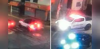 Cámaras captan patrulla PNP siguiendo ruta de vehículo de asesinos previo al ataque contra minero Jenss Lara en Trujillo